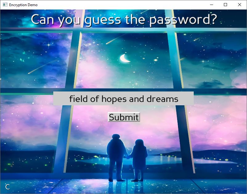 Panda3D Encryption Demo - phase_1.ef